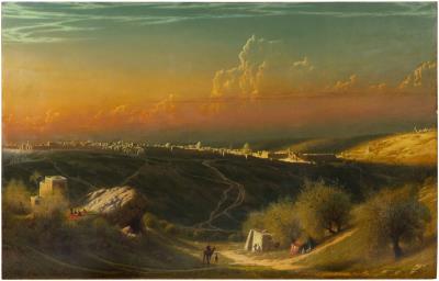 View of Jerusalem by James (Colonel) Fairman - Auction record, sale price, and art valuation. Compare with similar artists and explore comparable artworks.