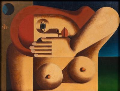 Mädchen (Girl) by Heinrich Hoerle - Auction record, sale price, and art valuation. Compare with similar artists and explore comparable artworks.