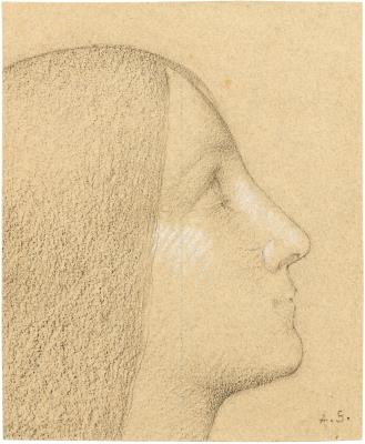 Portrait of a Lady in profile