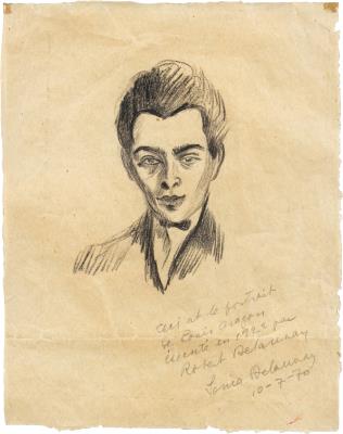 Portrait of Louis Aragon
