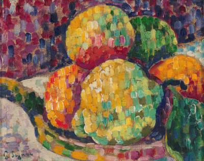 Still Life. Quince and Oranges