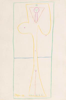 Standing Nude Female Figure