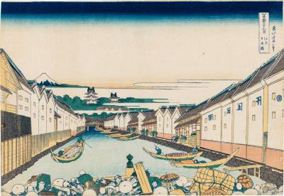Nihonbashi Bridge in Edo