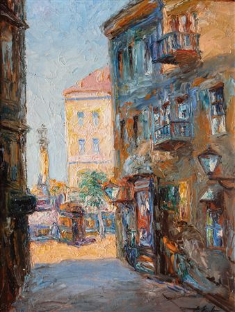 Alley in Lviv