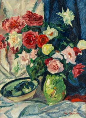 Still life with a bouquet of flowers and a bowl by Otto Heinsius - Auction record, sale price, and art valuation. Compare with similar artists and explore comparable artworks.