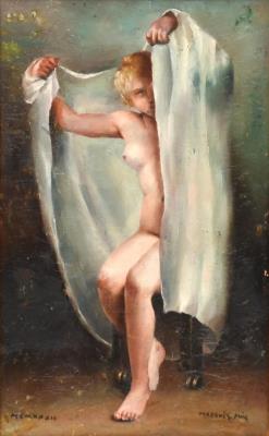 Female nude by Jose Maria Marques Puig - Auction record, sale price, and art valuation. Compare with similar artists and explore comparable artworks.