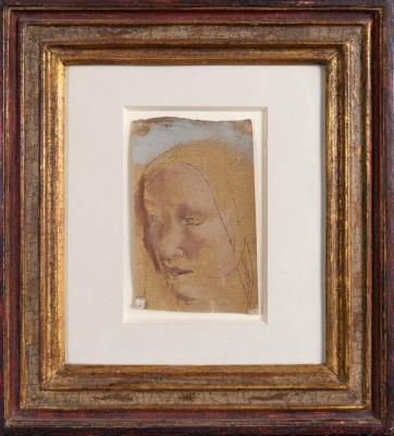 Study for the Allegory, the model traditionally identified as Winifred Knights