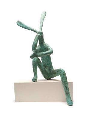 Hare Sitting on a Crate by Guy Pierre du Toit - Auction record, sale price, and art valuation. Compare with similar artists and explore comparable artworks.