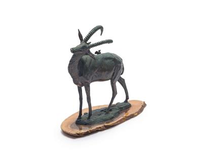 Sable Antelope with Tick Birds by Arend Eloff - Auction record, sale price, and art valuation. Compare with similar artists and explore comparable artworks.