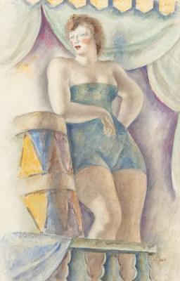 Circus woman