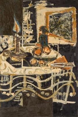 Still Life (Homage to Cézanne and Poussin's Winter) by Miguel Angel Campano - Auction record, sale price, and art valuation. Compare with similar artists and explore comparable artworks.