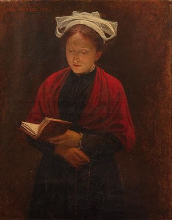 Woman Praying the Rosary