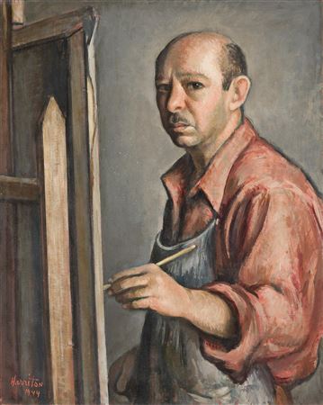 Portrait of the Artist at his Easel
