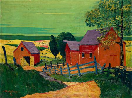 Untitled (Fauvist Landscape)