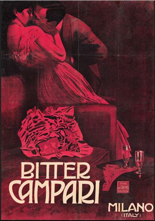 Bitter Campari. Circa 1904. by Marcello Dudovich - Auction record, sale price, and art valuation. Compare with similar artists and explore comparable artworks.