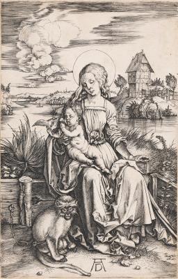 The Virgin and Child with a Monkey