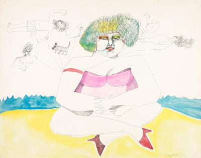 Lady at the Seashore