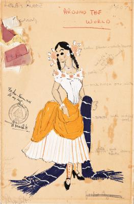 Lola costume design from Around the World