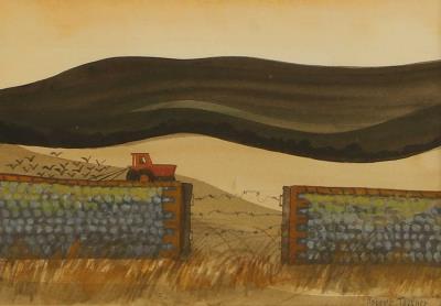 Downs and Tractor