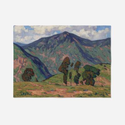 California Mountain Landscape by Bessie Hoover Wessel - Auction record, sale price, and art valuation. Compare with similar artists and explore comparable artworks.