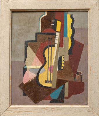 Composition with musical instruments, Paris 1927