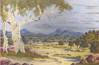 Untitled (Central Australian Landscape)