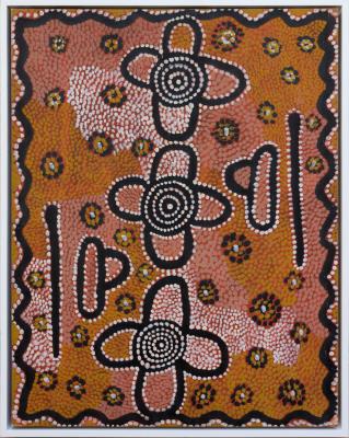 Kutata by Charlie Egalie Tjapaltjarri - Auction record, sale price, and art valuation. Compare with similar artists and explore comparable artworks.