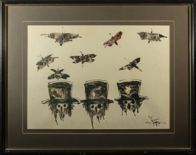 Composition by Agustin Espanol Vinas - Auction record, sale price, and art valuation. Compare with similar artists and explore comparable artworks.