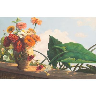 Still Life by Salvatore Manzella - Auction record, sale price, and art valuation. Compare with similar artists and explore comparable artworks.
