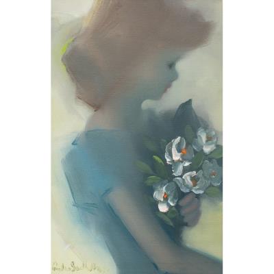 Female figure with flowers by Pietro Buttitta - Auction record, sale price, and art valuation. Compare with similar artists and explore comparable artworks.