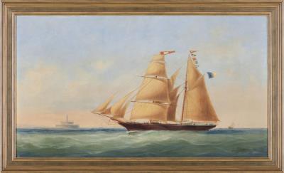 Seascape with the Bugio Lighthouse in the background