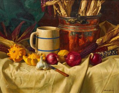 Crown Gourds by Marlin Adams - Auction record, sale price, and art valuation. Compare with similar artists and explore comparable artworks.