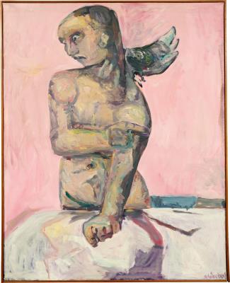 Figure with Bird I