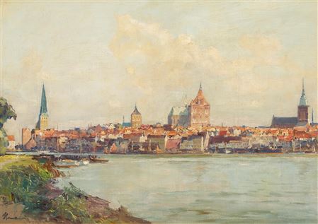 Blick auf Rostock