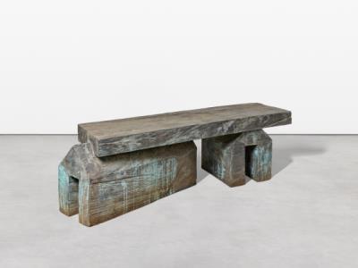 Untitled (Bank) by Werner Pokorny - Auction record, sale price, and art valuation. Compare with similar artists and explore comparable artworks.
