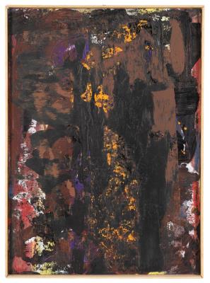 IMPRESSIONS IN BLACK by Angelo Rinaldi - Auction record, sale price, and art valuation. Compare with similar artists and explore comparable artworks.