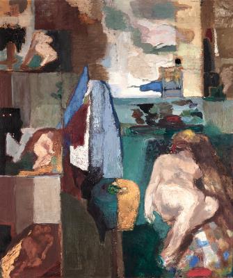 Woman in interior