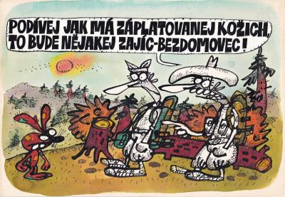 Homeless Hare by Jan Vycital - Auction record, sale price, and art valuation. Compare with similar artists and explore comparable artworks.