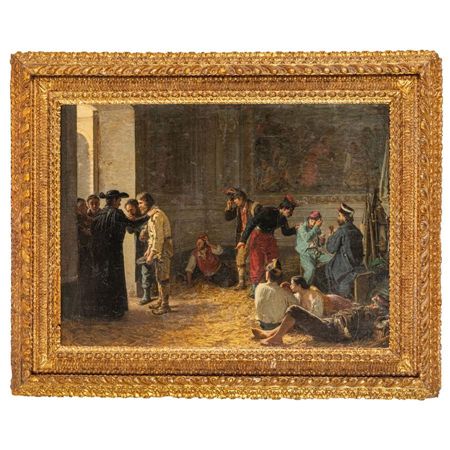 Visit of the Bishop to the Prisoners