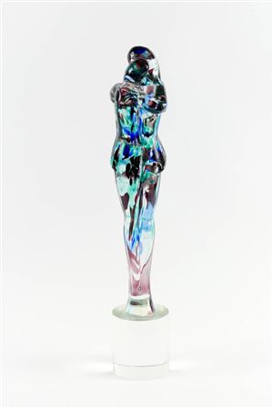 Figural Glass Statue
