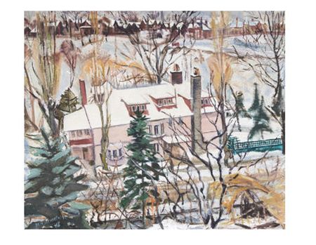 MDWINTER IN ROSEDALE, 1948
