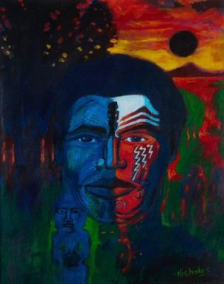 Pathway To My Ancestors by Darcy John Nicholas - Auction record, sale price, and art valuation. Compare with similar artists and explore comparable artworks.