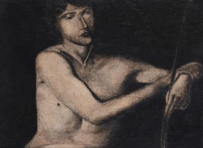 John the Baptist, from Caravaggio's St John with Ram