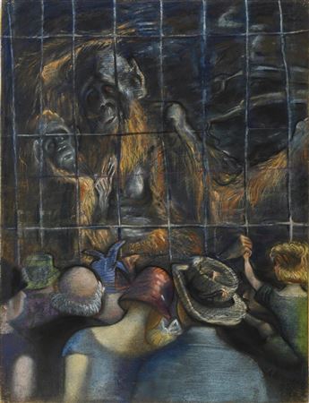 Am Affenhaus by Alfred Ahner - Auction record, sale price, and art valuation. Compare with similar artists and explore comparable artworks.