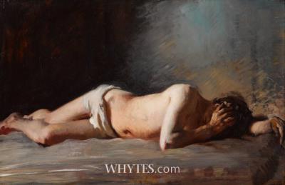 The Rebel (Study of a Man Recumbent), 1902