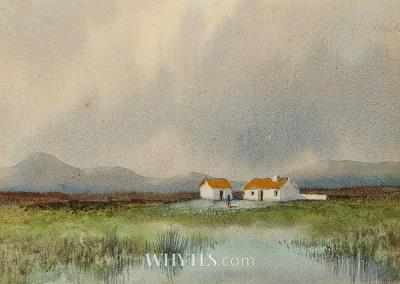 Lone Cottage on the Moors