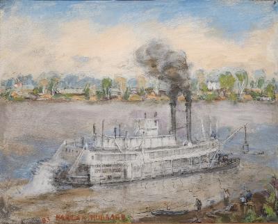 Ohio River Paddlewheeler