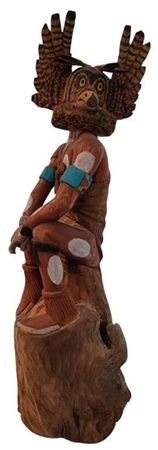 Great Horned Owl Kachina