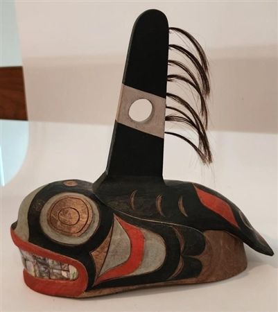 Killer Whale Pacific NW Head Piece