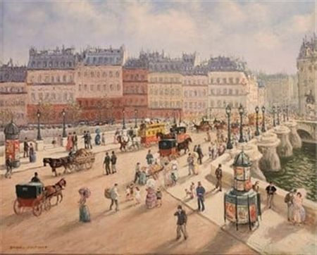 Parisian Street Scene